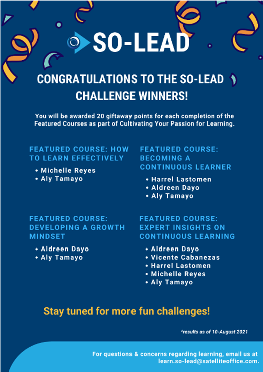 SO Lead Challenge